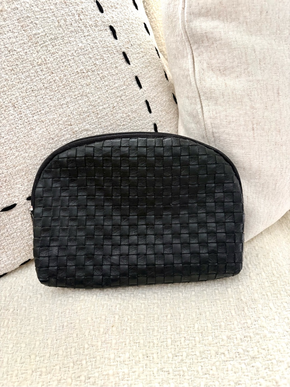 Sephora Makeup Pouch Bag Black Color Classic Style